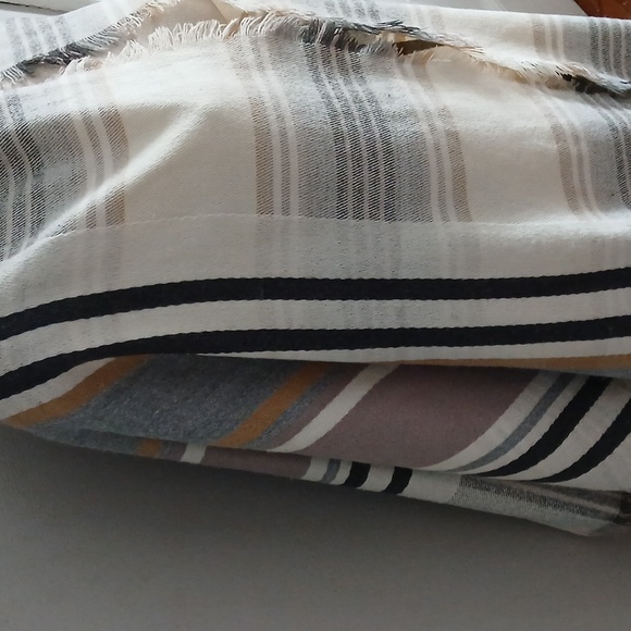 Striped Multicolor Shawl Wrap - Picture 7 of 11